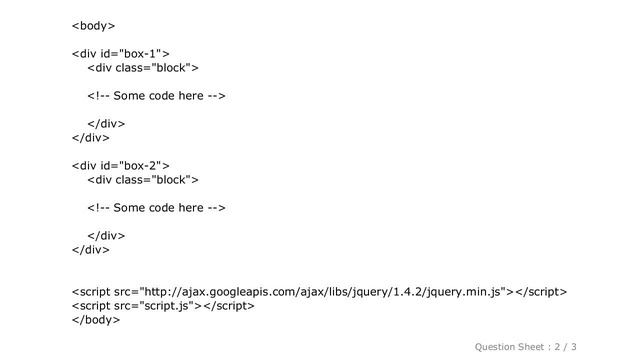 HTML : Importing a div's content from a Static HTML file using PHP or jQuery or Ajax? смотреть онлайн