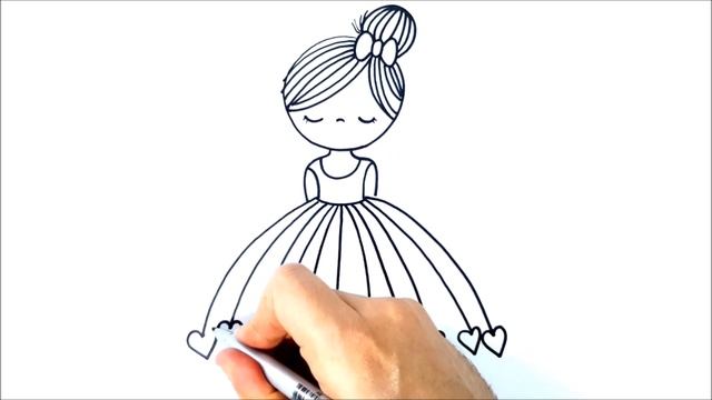 HOW TO DRAW A GIRL EASY STEP BY STEP смотреть онлайн