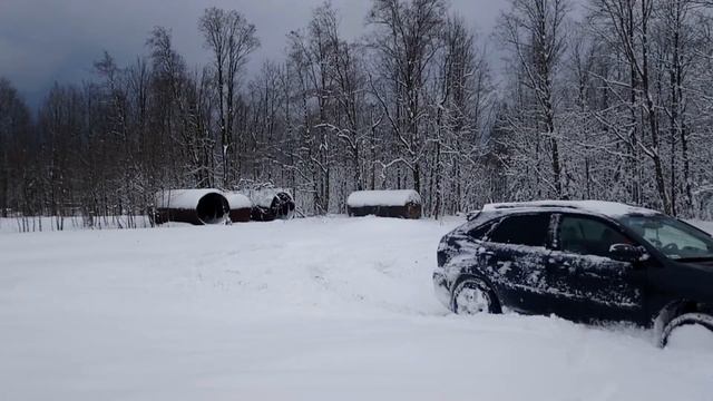 Lexus rx330 off road snow drive смотреть онлайн
