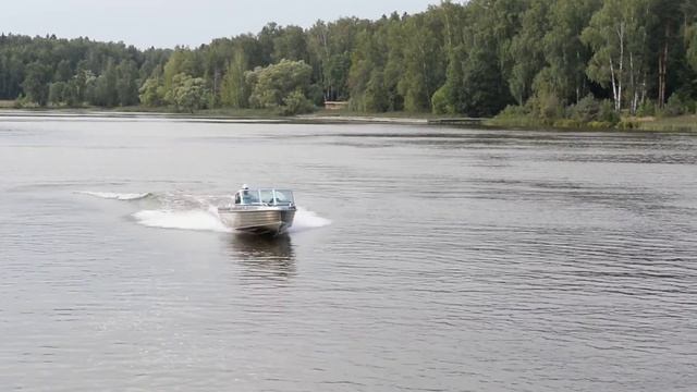 Катер Enigma FB 460 AL под ПЛМ Suzuki DF60ATL (для рыбалки) смотреть онлайн