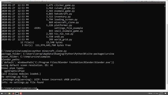 Ursina Engine -- New Incredibly Easy 3D Python Game Engine смотреть онлайн