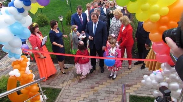 Открытие детского сада "Лесовичок" в с. Преображеновка