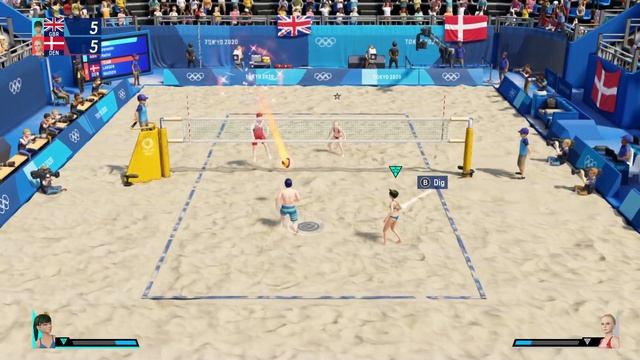 Tokyo 2020 Olympic Games - Nintendo Switch - Part 4, Beach Volleyball смотреть онлайн