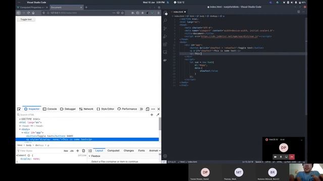 VueJS: Conditional rendering with v-if смотреть онлайн