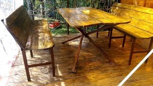 Беседка своими руками из металла