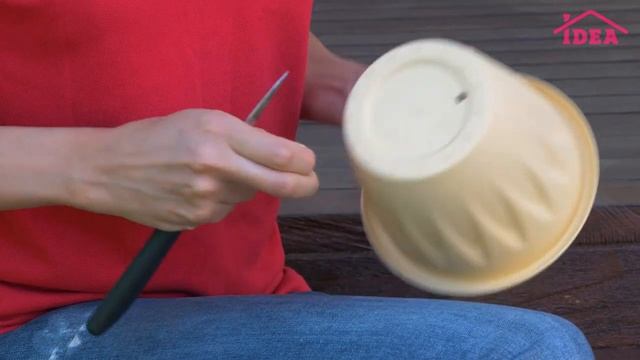 Кашпо АЛИЦИЯ с поддоном IDEA смотреть онлайн