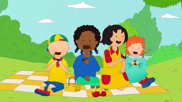 Caillou et le Lapin de Pâques | Les Nouvelles Aventures de Caillou | Caillou en Français смотреть онлайн