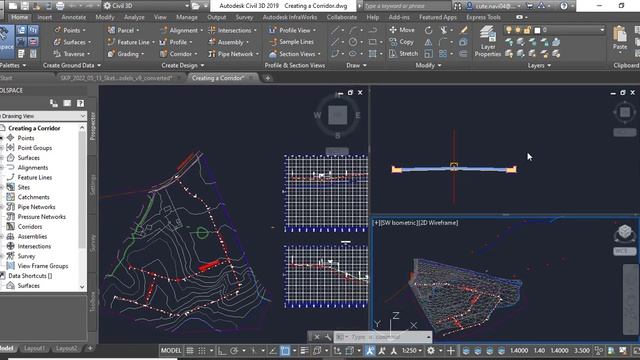 How to Create Corridor in AutoCAD Civil 3d | Civil 3d Corridor Creation | Rebuild Civil 3d Corridor смотреть онлайн