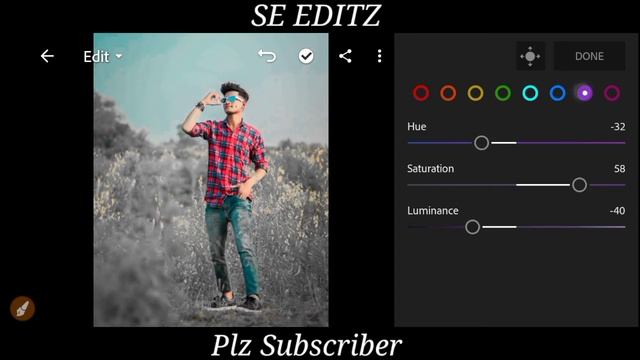 Green and Blue Tone Effect Photo Editing || Lightroom se photo edit kaise kare 2021 ||SE EDITZ смотреть онлайн