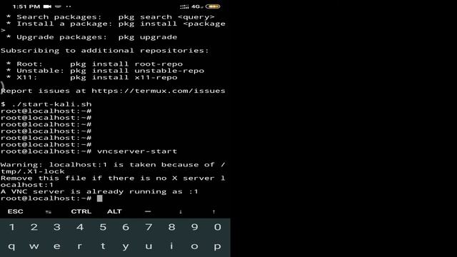 Port Listening Connection Not Contacted | Error Of VNC Viewer SOLVED After Starting Linux In TERMUX