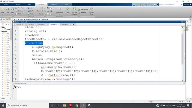 Fill in specified region of interest (ROI) polygon in grayscale image | MATLAB смотреть онлайн