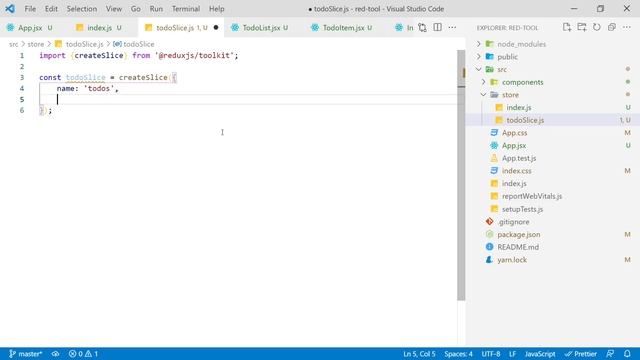 Redux Toolkit для управления состоянием в React-приложении смотреть онлайн