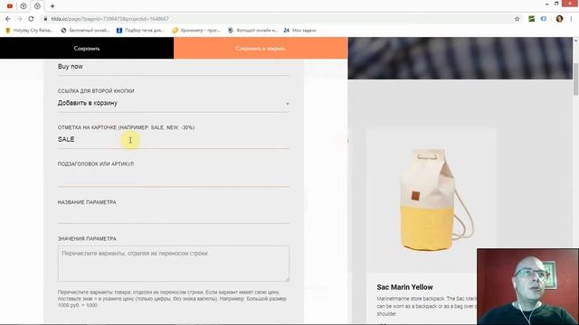 Как убрать (добавить) лейбл SALE, NEW, -30%? | Тильда Бесплатный Конструктор для Создания Сайтов смотреть онлайн