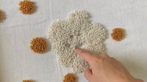 #МК ПОДУШКА в технике ковровая вышивка / ПОДУШКА декоративная тафтинг