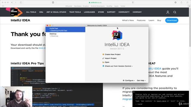 class 7 Installing IntellijIDEA for Mac || Kotlin Class tutorial || Kotlin Class смотреть онлайн