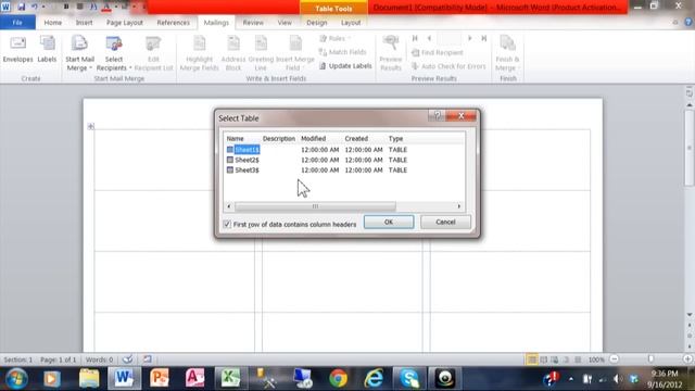 Create Mailing Labels from Your Excel 2010 data using Mail Merge in Word 2010 Christmas holiday 201 смотреть онлайн