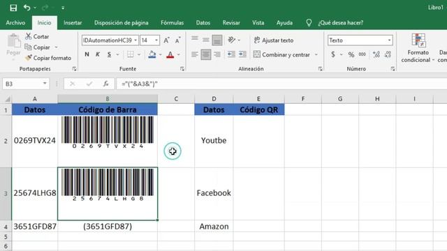 Cómo crear Códigos QR y Códigos de Barra Gratis en Excel - Sin Programas ni Complicaciones смотреть онлайн