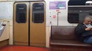 Уникальный вагон с красным полом+тихий БПСН! Перегон станций метро Театральная—Тверская на Номерном