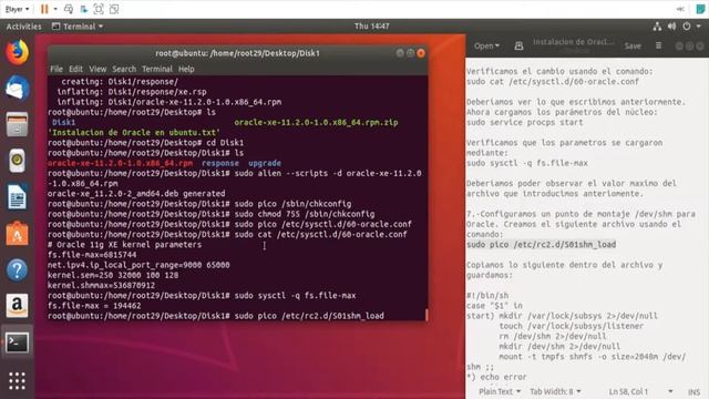INSTALACION DE ORACLE 11 G PARA UBUNTU LINUX смотреть онлайн