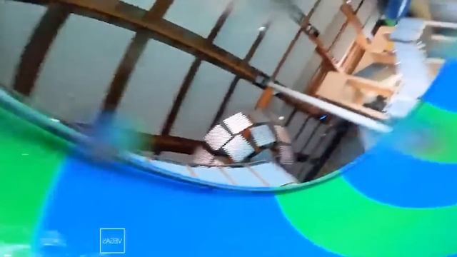 he snuck into a BANNED water slide.. смотреть онлайн
