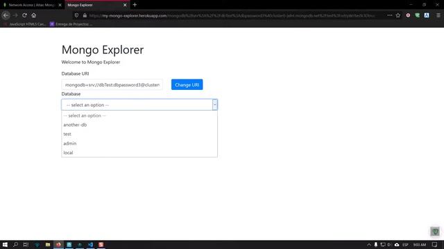 MongoDB Explorer Demo смотреть онлайн