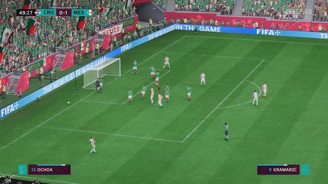 World Cup Semi Croatia vs Mexico PlayStation 5 4K 60FPS смотреть онлайн
