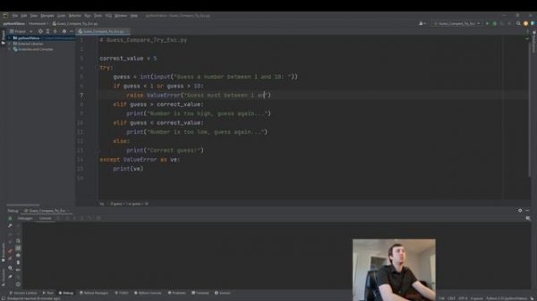 Try Except Raise - Python for Beginners