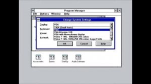 Обзор Windows 3.11