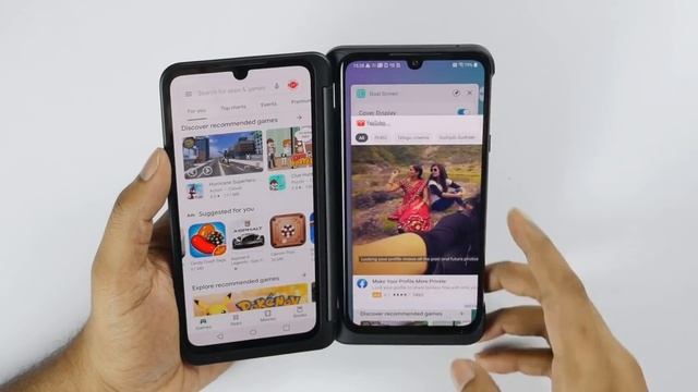 LG G8X ThinQ Dual Screen Mobile First Impression ll in Telugu ll смотреть онлайн