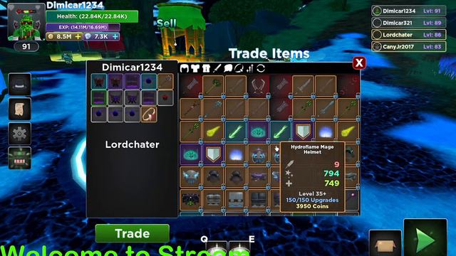 🔴🪐Roblox Fabled Legacy NEW DUNGEON Chaos Grind!🪐🔴 смотреть онлайн