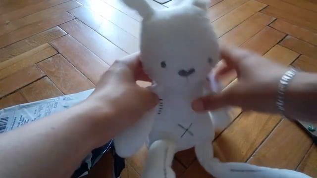 Видео обзор: Очаровательный плюшевый зайка с Али Экспресс смотреть онлайн