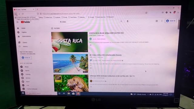 My LG Flatron E2041 LED 20-inch monitor смотреть онлайн