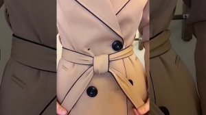 Как завязать пояс на пальто - 5 способов. Как завязать пояс на плаще.