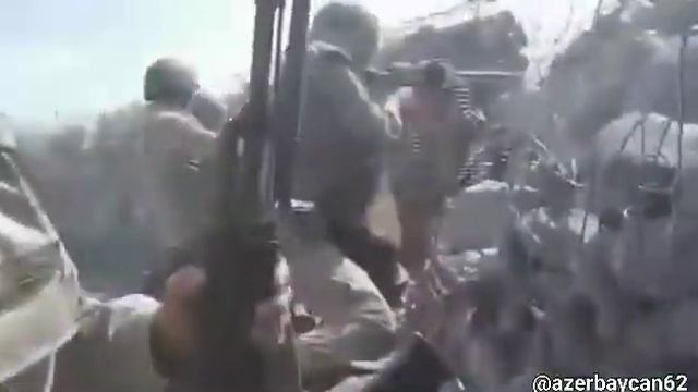 Архивные кадры с боёв в Карабахе. смотреть онлайн