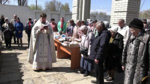 Освящение куличей