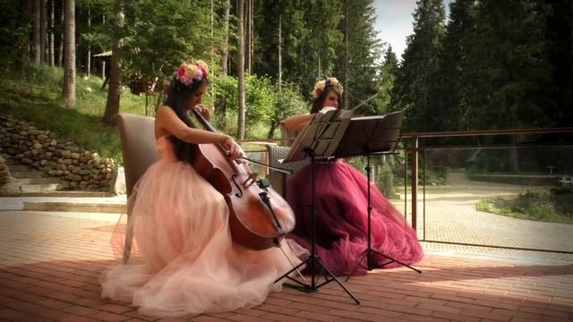 Скрипка и виолончель - свадьба, встреча гостей смотреть онлайн