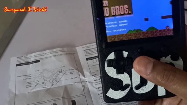 SUP Video Gaming Console With 400 Games (Mario, Super Mario, Spiderman Etc) | 2 Player Gaming Conso