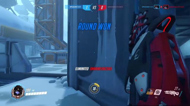 MONTAGE!!! - Overwatch SKILLLLLLZ смотреть онлайн