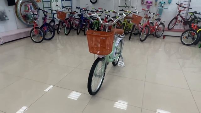 Велосипед детский для девочки COMIRON 20" MOONRIVER зелёный УТ-00000915 смотреть онлайн