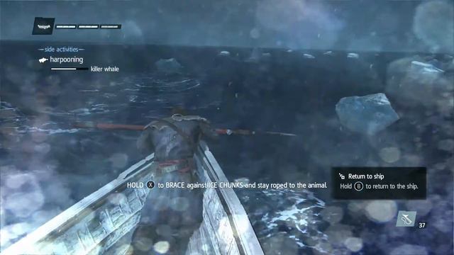 assassin's creed rogue harpooning: killer whale смотреть онлайн