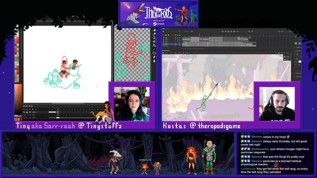 Theropods Game Dev Stream 07/04/22 p1 смотреть онлайн
