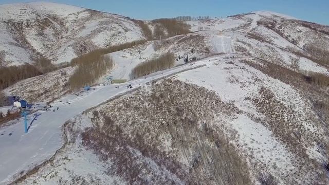 Алтайские Альпы / ГОРНОЛЫЖНЫЙ КУРОРТ / ЗИМНИЙ СПОРТ смотреть онлайн