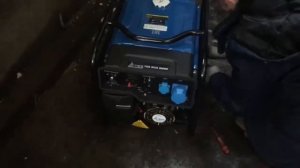 Генератор бензиновый Tss SGG 5000E - 5 кВт, бак 25 литров, запуск с ключа, электрозапуск.