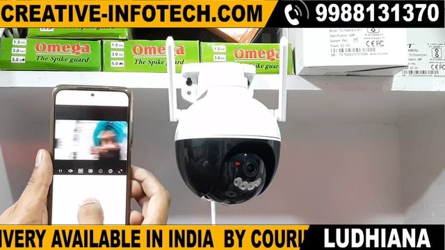 v380 wifi 360 day night color outdoor camera | Creative Infotech Ludhiana смотреть онлайн