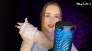 АСМР ЗВУКИ РУК/сухие, влажные 👋🏻💦/ASMR hand sounds