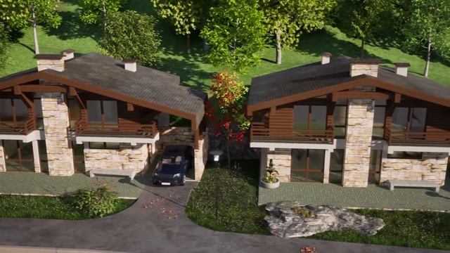 Коттеджный поселок на Красной Поляне