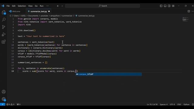 Python Content Summarization смотреть онлайн
