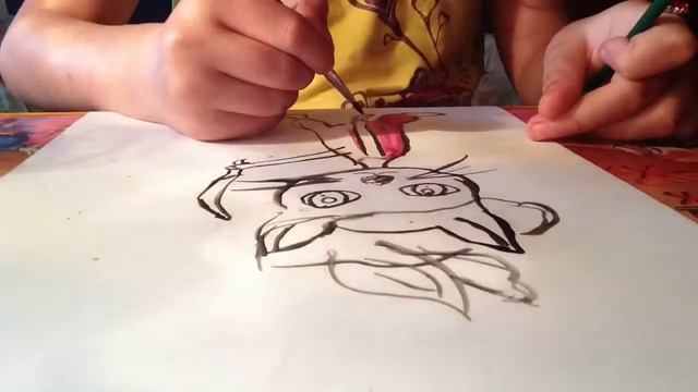 Рисавашка (6) рисуем кота в сапогах ! смотреть онлайн