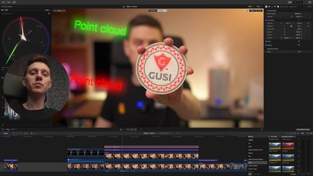 Трекинг в final Cut // Эффект Lock ON прямо в файнал кате без плагинов смотреть онлайн