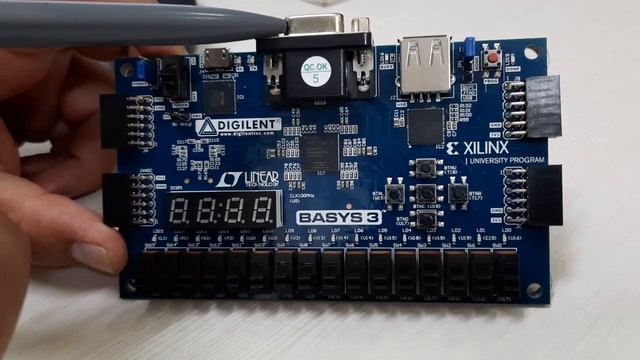 Basys 3 Artix-7 FPGA Board With Xilinx Software - Part 2